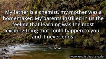Englisches Zitat von Rita Dove als Bild