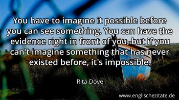 Englisches Zitat von Rita Dove als Bild