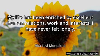 Englisches Zitat von Rita Levi-Montalcini als Bild