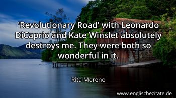 Englisches Zitat von Rita Moreno als Bild