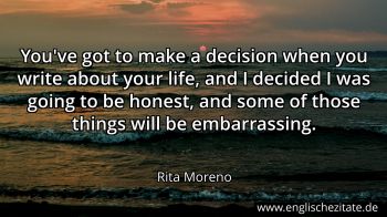 Englisches Zitat von Rita Moreno als Bild