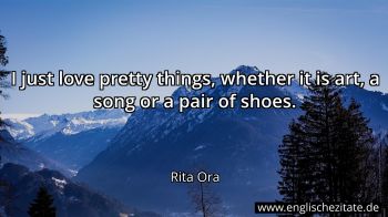 Englisches Zitat von Rita Ora als Bild