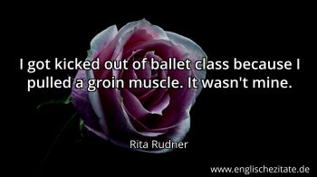 Englisches Zitat von Rita Rudner als Bild