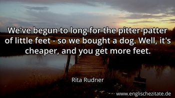 Englisches Zitat von Rita Rudner als Bild