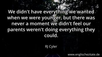 Englisches Zitat von RJ Cyler als Bild