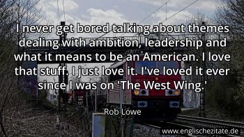 Englisches Zitat von Rob Lowe als Bild
