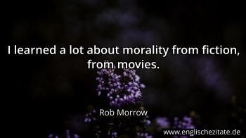 Englisches Zitat von Rob Morrow als Bild