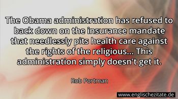 Englisches Zitat von Rob Portman als Bild