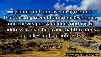 Englisches Zitat von Rob Portman als Bild