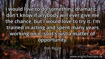 Englisches Zitat von Rob Riggle als Bild
