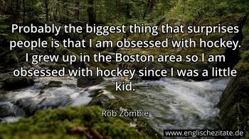 Englisches Zitat von Rob Zombie als Bild