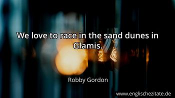 Englisches Zitat von Robby Gordon als Bild