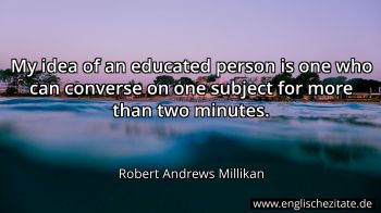 Englisches Zitat von Robert Andrews Millikan als Bild