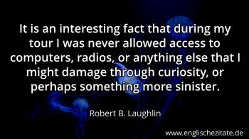 Englisches Zitat von Robert B. Laughlin als Bild