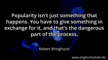 Englisches Zitat von Robert Bringhurst als Bild