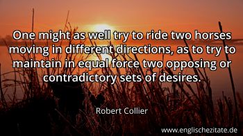Englisches Zitat von Robert Collier als Bild