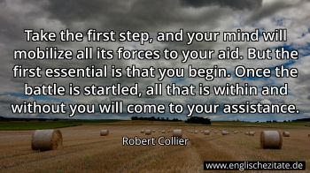 Englisches Zitat von Robert Collier als Bild