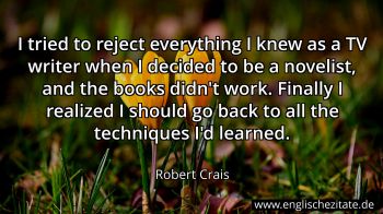 Englisches Zitat von Robert Crais als Bild