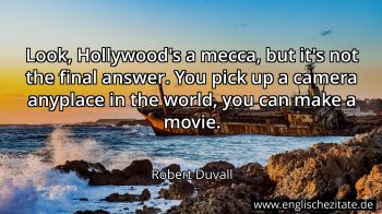 Englisches Zitat von Robert Duvall als Bild
