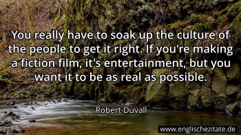 Englisches Zitat von Robert Duvall als Bild