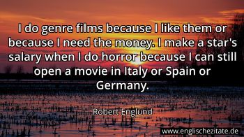 Englisches Zitat von Robert Englund als Bild