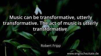 Englisches Zitat von Robert Fripp als Bild