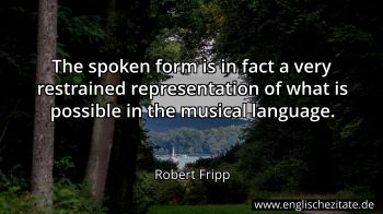 Englisches Zitat von Robert Fripp als Bild