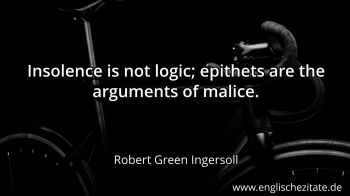 Englisches Zitat von Robert Green Ingersoll als Bild
