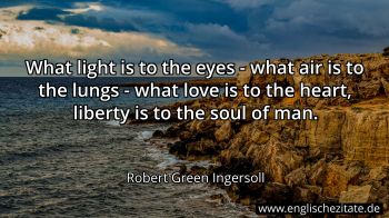 Englisches Zitat von Robert Green Ingersoll als Bild
