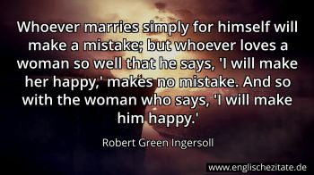 Englisches Zitat von Robert Green Ingersoll als Bild