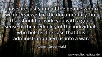 Englisches Zitat von Robert Greenwald als Bild