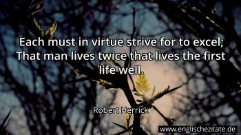 Englisches Zitat von Robert Herrick als Bild