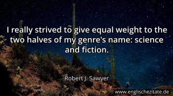 Englisches Zitat von Robert J. Sawyer als Bild
