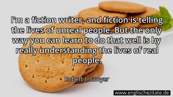 Englisches Zitat von Robert J. Sawyer als Bild