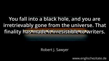 Englisches Zitat von Robert J. Sawyer als Bild