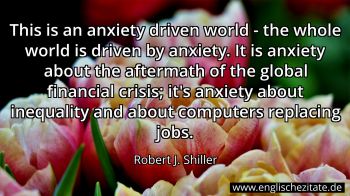Englisches Zitat von Robert J. Shiller als Bild