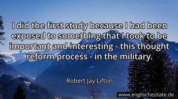 Englisches Zitat von Robert Jay Lifton als Bild