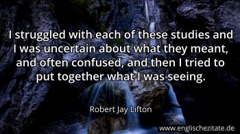 Englisches Zitat von Robert Jay Lifton als Bild