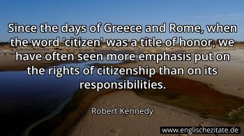 Englisches Zitat von Robert Kennedy als Bild