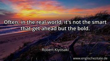 Englisches Zitat von Robert Kiyosaki als Bild