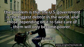 Englisches Zitat von Robert Kiyosaki als Bild