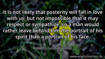Englisches Zitat von Robert Louis Stevenson als Bild