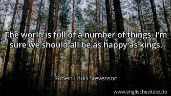 Englisches Zitat von Robert Louis Stevenson als Bild