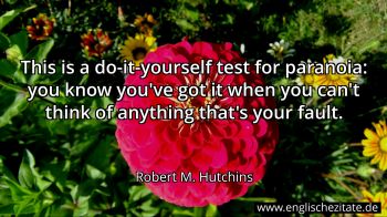 Englisches Zitat von Robert M. Hutchins als Bild