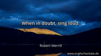 Englisches Zitat von Robert Merrill als Bild