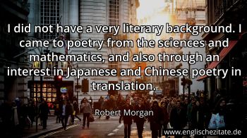 Englisches Zitat von Robert Morgan als Bild