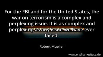 Englisches Zitat von Robert Mueller als Bild