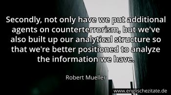 Englisches Zitat von Robert Mueller als Bild