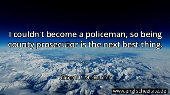 Englisches Zitat von Robert P. McCulloch als Bild