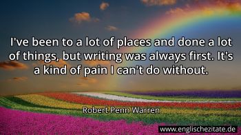 Englisches Zitat von Robert Penn Warren als Bild